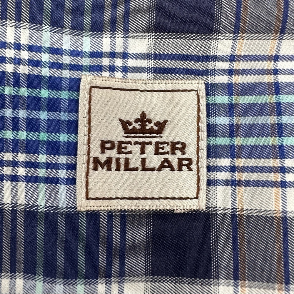Peter Millar Plaid Long Sleeve Button Down Shirt Size‎ XL - Picture 11 of 13